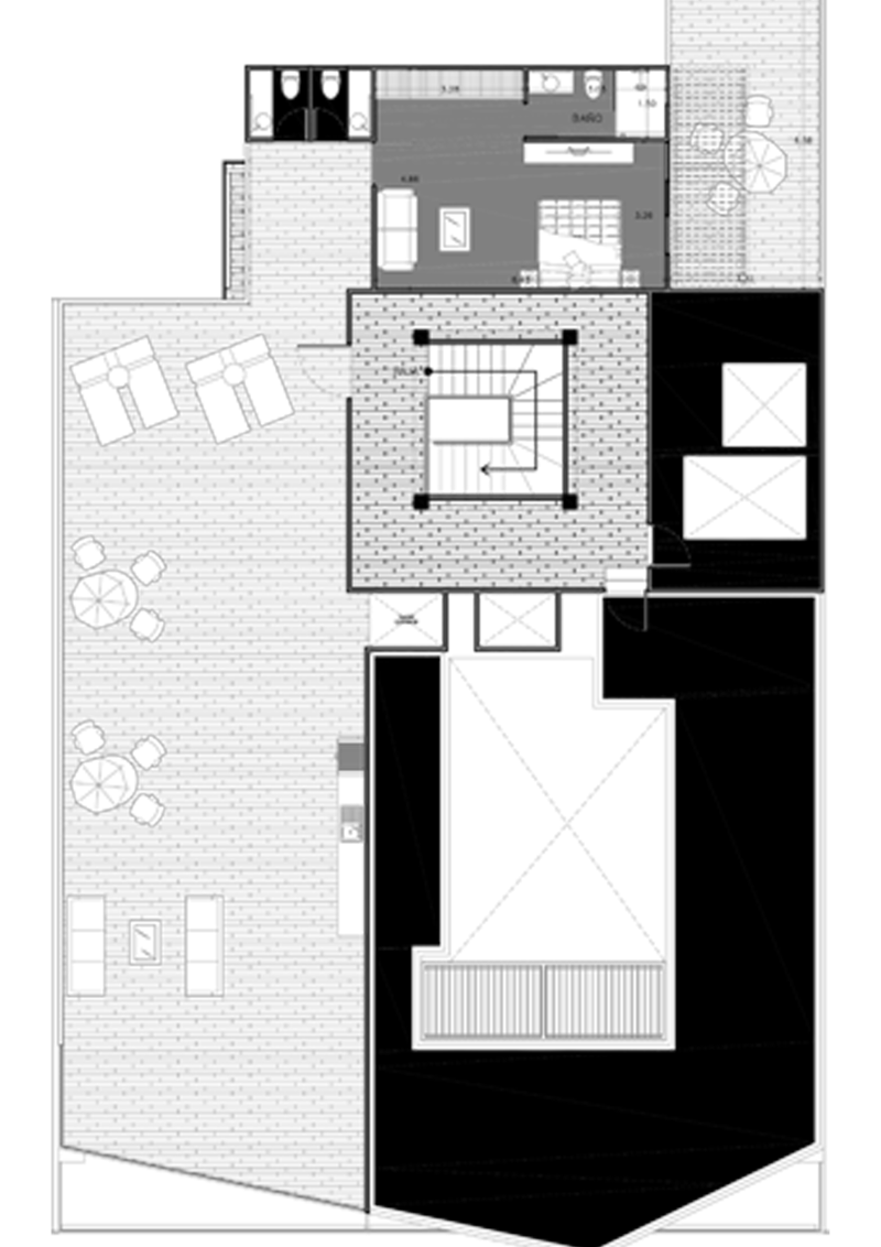 5.- Penthouse 1201 (Planta Baja)